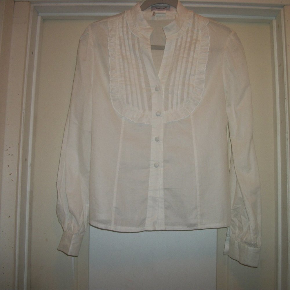 ROMANTIC STEAMPUNK COTTAGECORE RUFFLES BL M